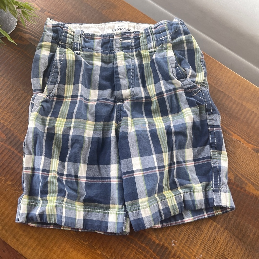 Abercrombie Vintage kids baby shorts 10T blue